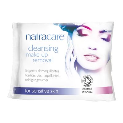 Make-up reinigingsdoekjes van Natracare, 14x 20 st