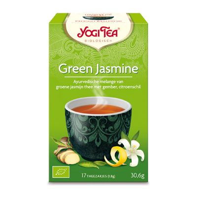 Green Jasmine van Yogi Tea, 6x 17 blt