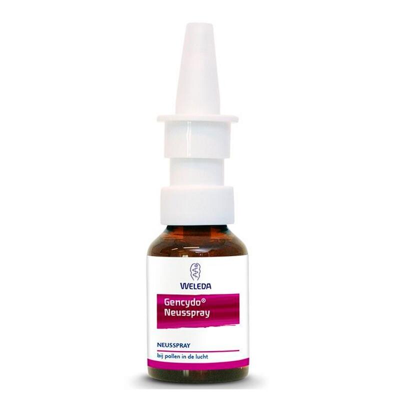 Neusspray gencydo van Weleda, 1x 20ml