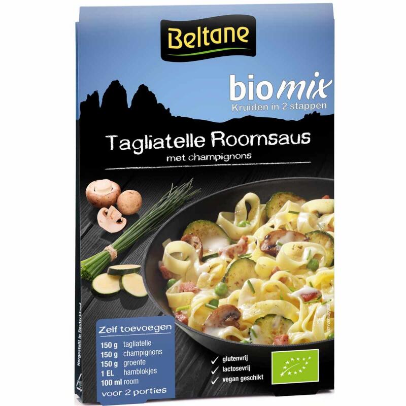 Kruidenmix Tagliatelle roomsaus van Beltane, 10 x 17 g