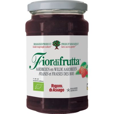 Aardbeien fruitbeleg van Fiordifrutta, 6 x 250 g