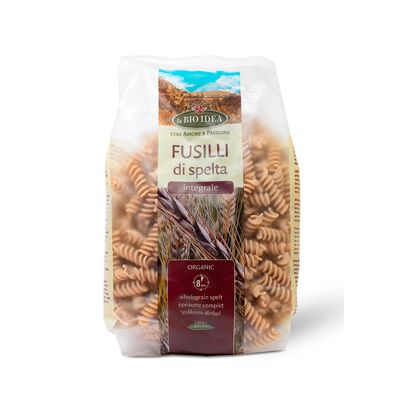 Fusilli spelt volkoren van La Bioidea, 12 x 500 g