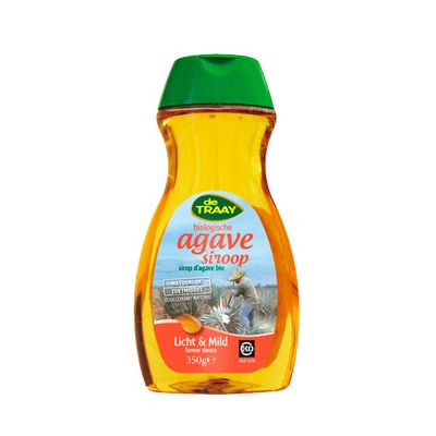 Agavesiroop licht & mild van De Traay, 6 x 350 g