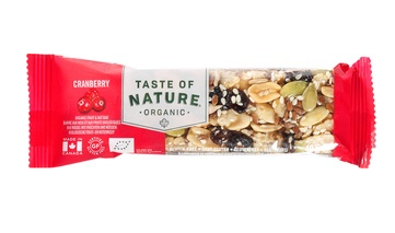 Cranberry van Taste of Nature, 16 x 40 g