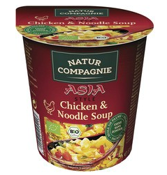 Cupnoodles kip van Natur Compagnie, 8 x 55 g