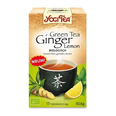 Green Tea Ginger Lemon van Yogi Tea, 6x 17 blt