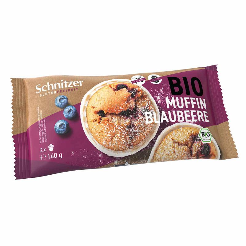 Bosbessen muffin GV van Schnitzer, 6 x 140 g