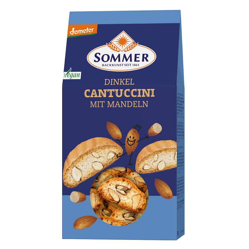 Speltkoekjes met Amandel- Cantuccini van Sommer & Co, 6x 150 gr