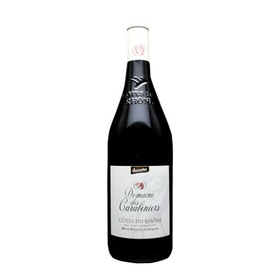 Côtes du Rhône AOP van Domaine des Carabiniers, 6x 750 ml. Demet