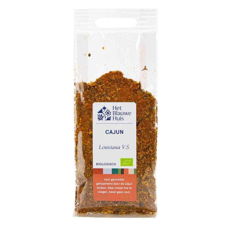 Cajunkruiden van Het Blauwe Huis, 5x 20 gr