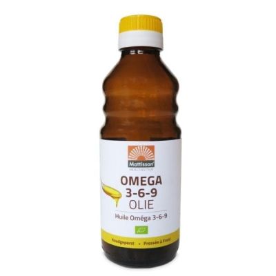 Omega 3-6-9 olie van Mattisson, 1 x 250 ml