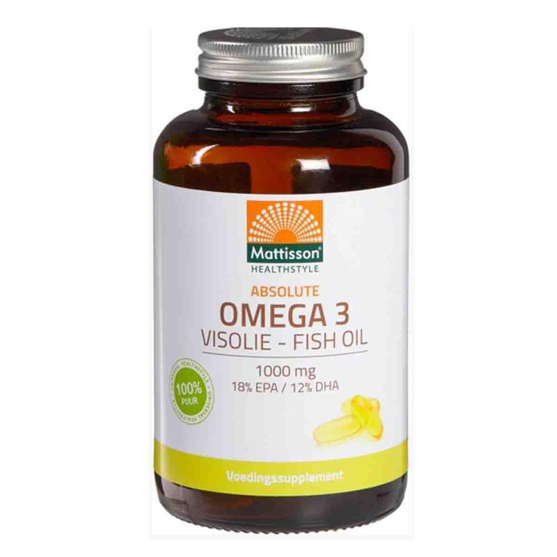 Omega 3-6-9 olie van Mattisson, 1 x 250 ml