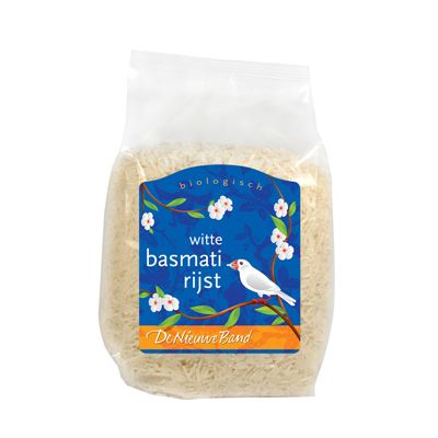 Basmati rijst Wit van De Nieuwe Band, 8x 1000 gr