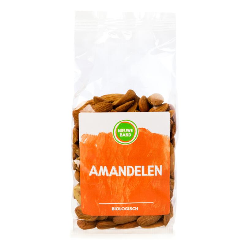 Amandelen van De Nieuwe Band, 8x 200 gr. Raw Food!