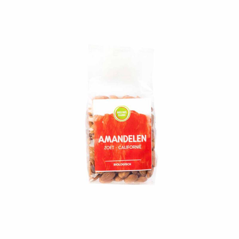 Zoete Amandelen van De Nieuwe Band, 8x 200 gr. Raw Food!