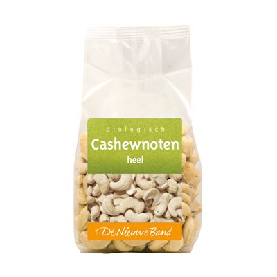 Cashewnoten van De Nieuwe Band, 8x 200 gr