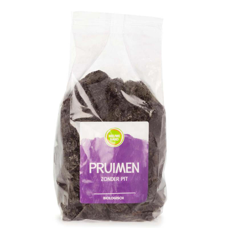 Pruimen, gedroogd, zonder pit van De Nieuwe Band, 8x 1000 gr