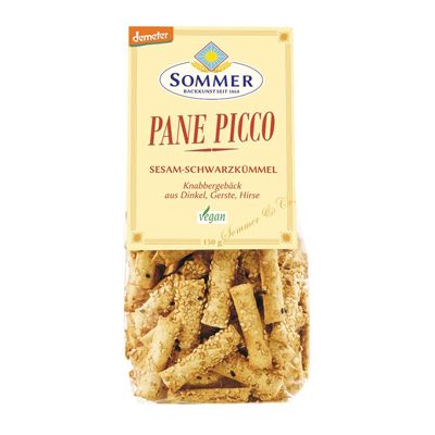 Pane Pico met Sesam en Komijn van Sommer & Co, 6x 150 gr, demete