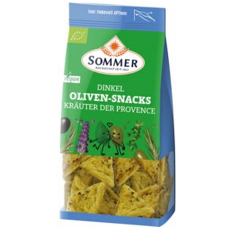 Olijven snack Kruiden van Sommer & Co, 6x 150 gr