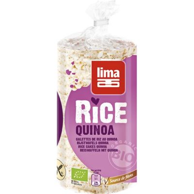 Rijstwafels met quinoa van Lima, 12 x 100 g