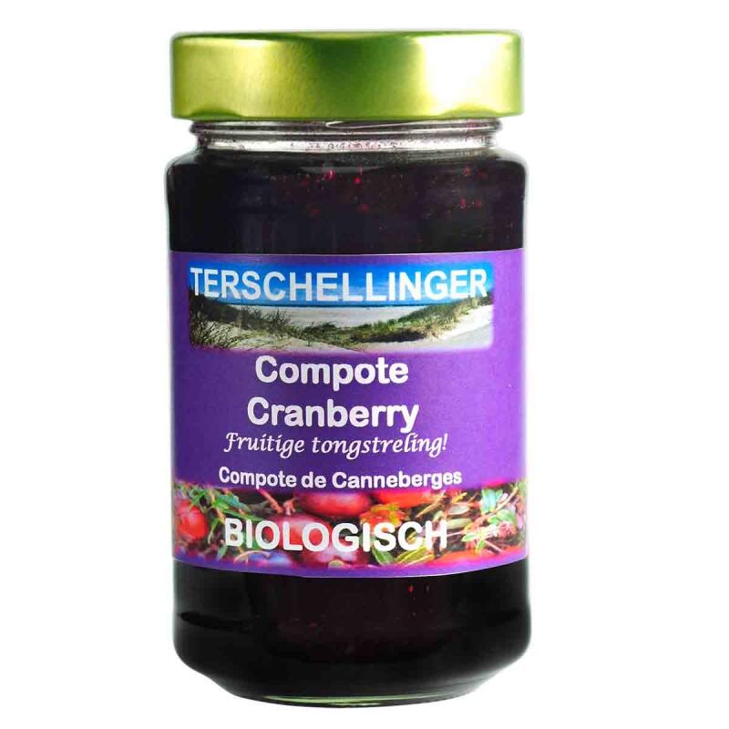 Cranberry compote van Terschellinger, 6 x 250 g