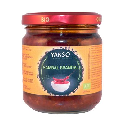 Sambal Brandal van Yakso, 6x 200 gr