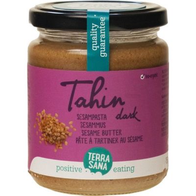 Tahin dark van TerraSana, 6 x 250 g