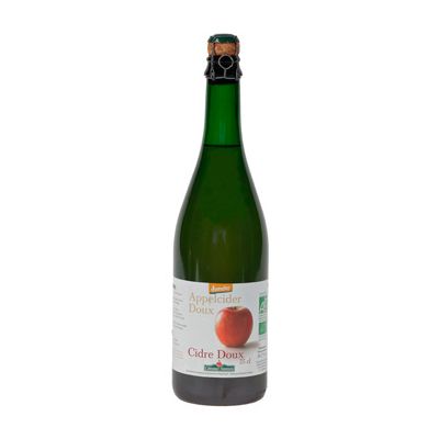 Appelcider Zoet van Côteaux Nantais, 6x 750 ml. Demeter kwalitei