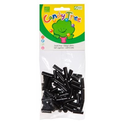 Dropjes zout glutenvrij van Candy Tree, 12 x 100 g