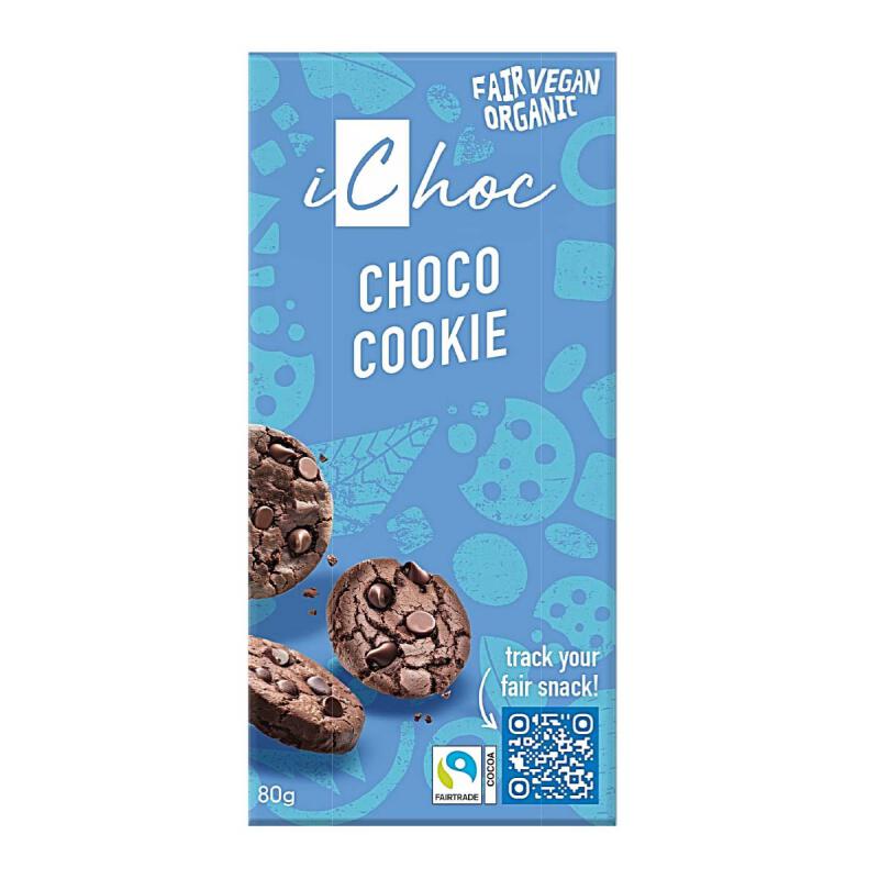 Rice choco cookie van Ichoc, 10x 80 gr