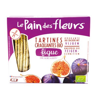 Crispbread vijg GV van Le Pain des Fleur, 12x150 gr