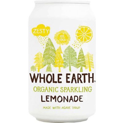 Sparkling lemonade van Whole Earth, 24 x 330 ml