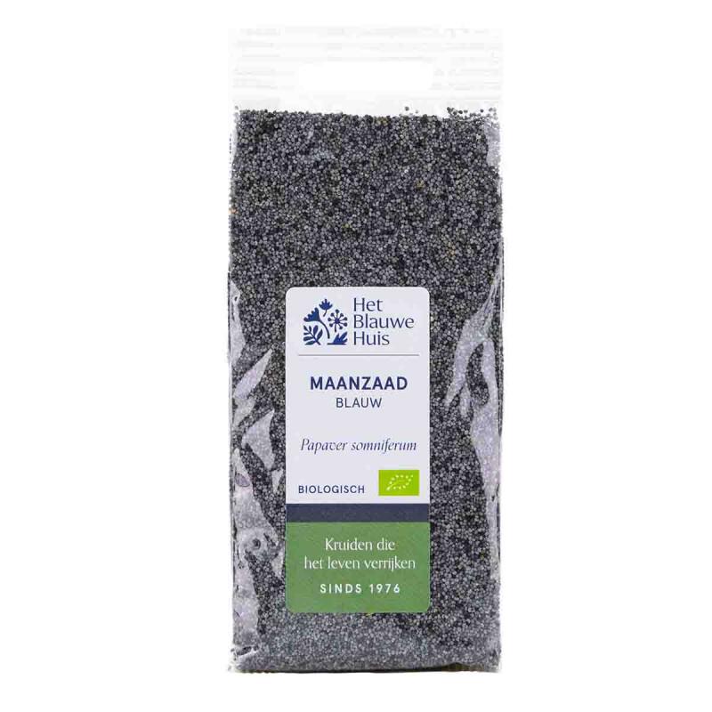 Blauw maanzaad van Het Blauwe Huis, 5 x 60 g