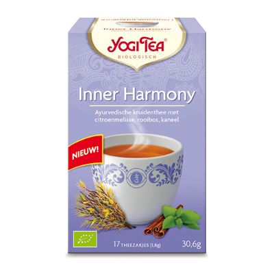 Inner harmony tea van Yogi Tea, 6 x 17 builtjes