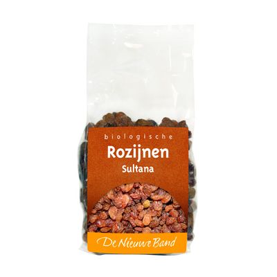 Rozijnen Sultana van De Nieuwe Band, 8x 250 gr. Raw Food!