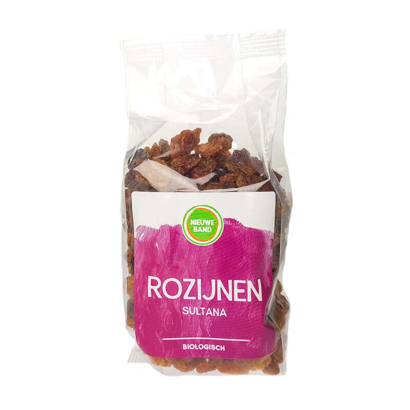 Rozijnen Sultana van De Nieuwe Band, 8x 250 gr. Raw Food!