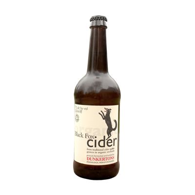 Black Fox Appelcider van Dunkertons, 12x 500 ml