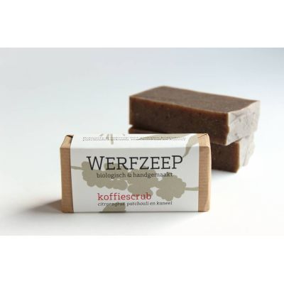 Koffiescrub van Werfzeep, 1 x 100 g