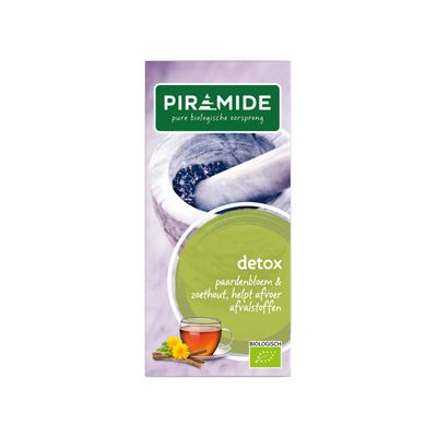 Detox builtjes van Piramide, 6 x 20 builtjes