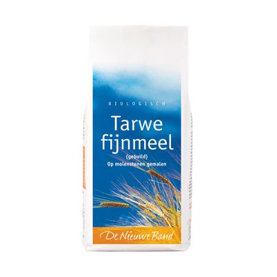 Tarwefijnmeel gebuild 85% van De Nieuwe Band, 8x 1000 gr