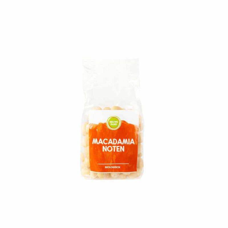 Macadamia noten van De Nieuwe Band, 8 x 200 g
