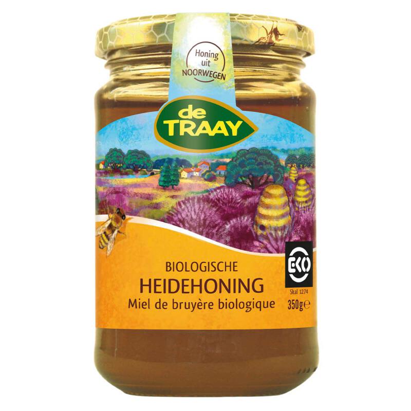 Heide honing geleiachtig van de Traay, 6x 350 gr