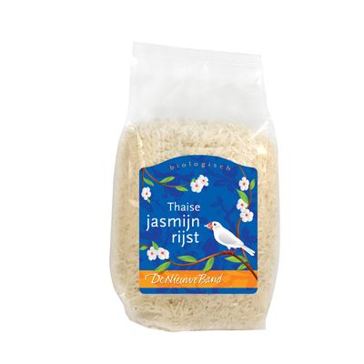 Jasmijn rijst wit van De Nieuwe Band, 8x 1000 g