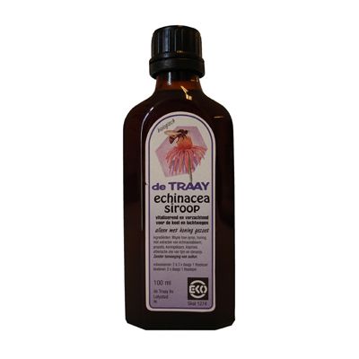 Hoestsiroop echinacea van de Traay, 1x 100 ml