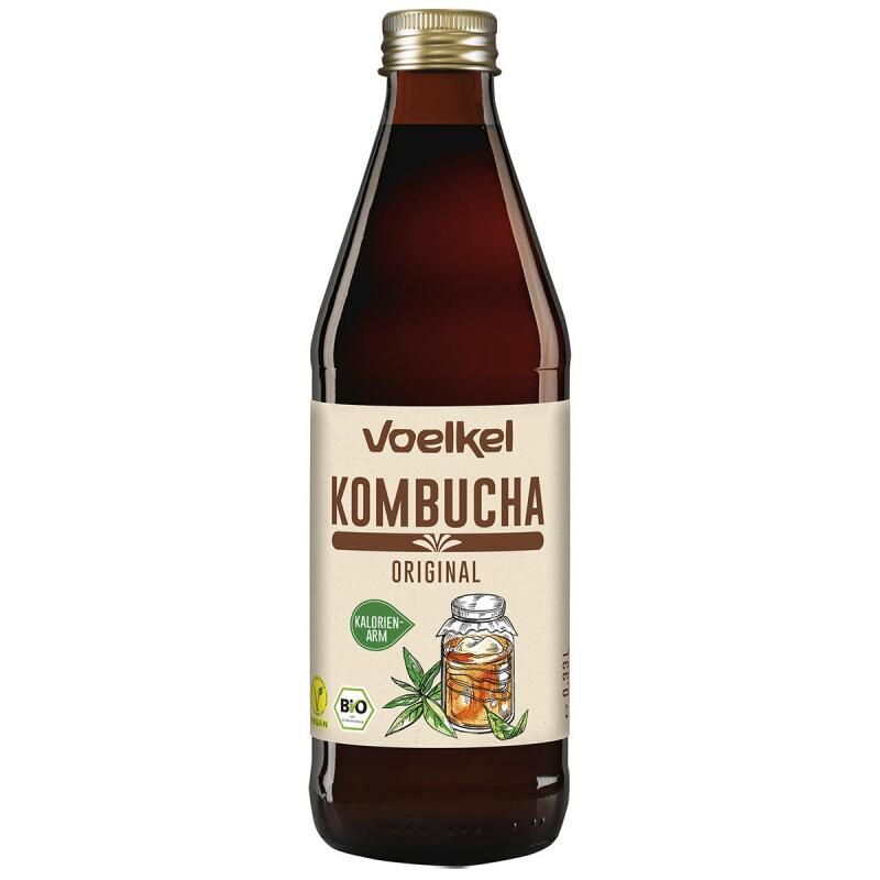 Kombucha original van Voelkel, 6 x 330 ml