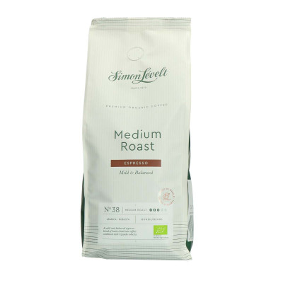 Melange Espresso Medium Beans van Simon Lévelt bonen, 6 x 500 g