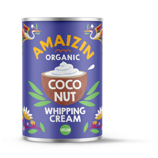 Kokosslagroom van Amaizin, 6 x 400 ml