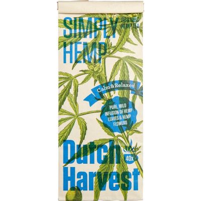 Hennep puur thee van Dutch Harvest, 6 x 40 g