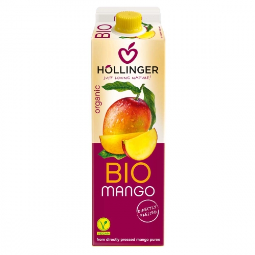 Mango nectar van Höllinger, 12 x 1000 ml Mango nectar van Höllinger, 12 x 1000 ml