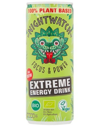 Energy drink blikje van Nightwatch, 12 x 250 ml